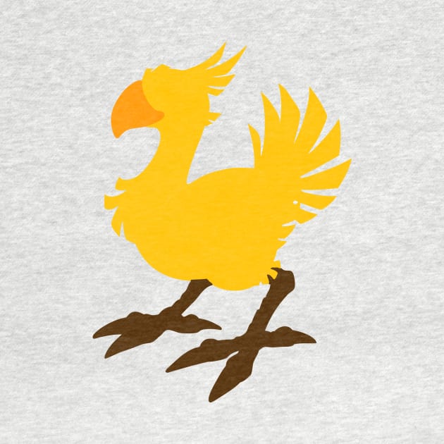 Chocobo Silhouette by AnotherOne